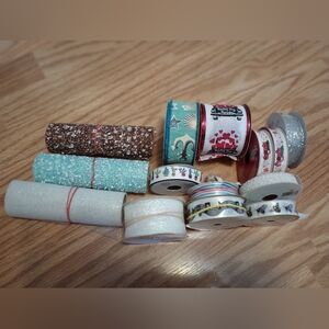 Ribbon & Tulle Rolls. Random Patterns